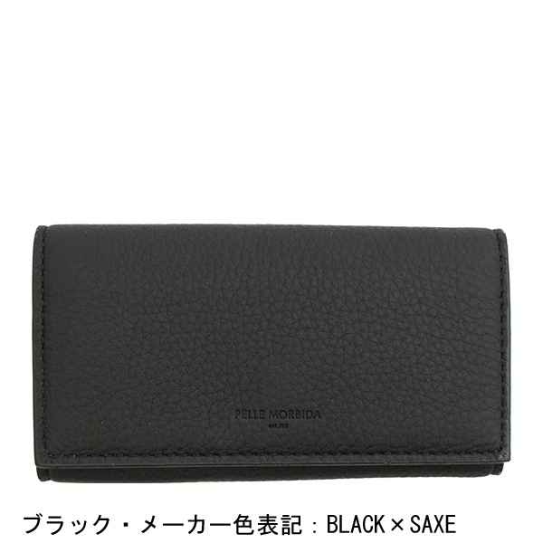 ペッレモルビダ キーケース バルカ グレインレザー 3つ折りキーケース PELLE MORBIDA BARCA PMO-BA617 PMO