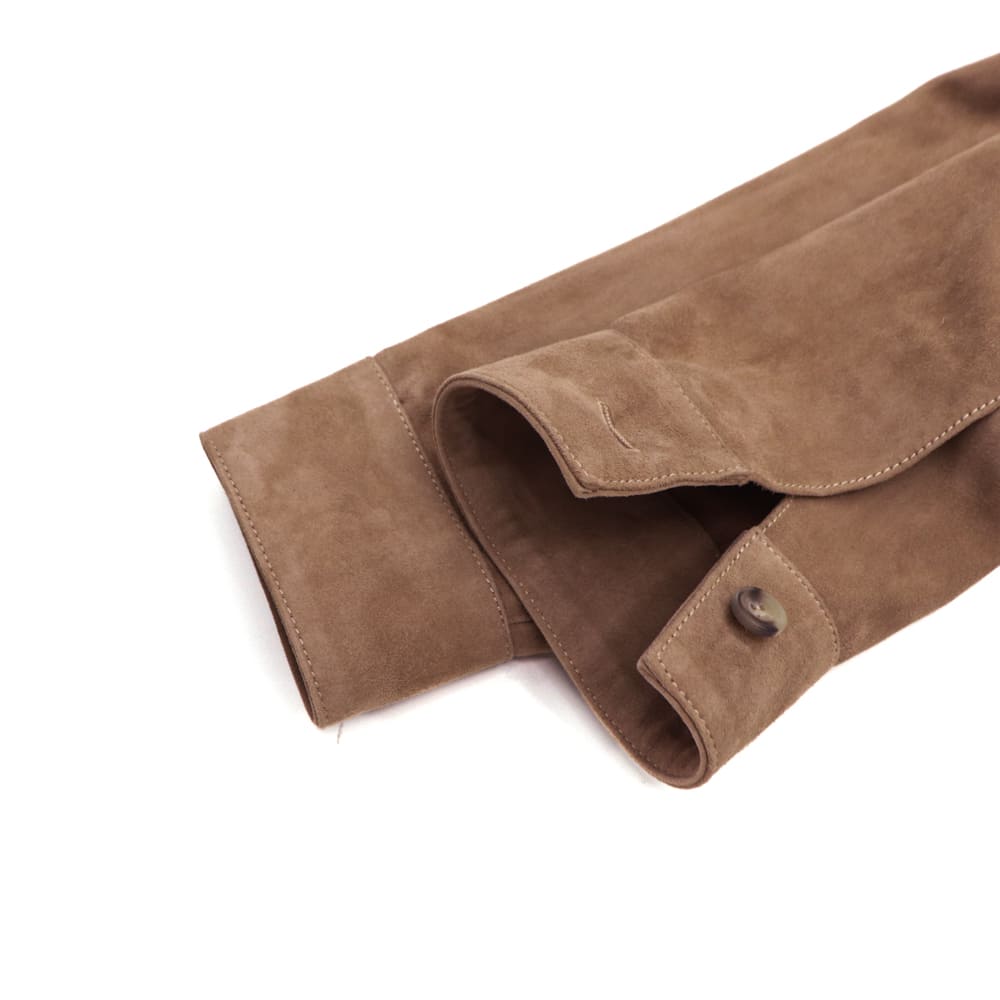 アルマ シャツ メンズ ゴートスエード ウエスタンシャツ