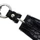 ペッレモルビダ キーホルダー クロコダイル キーチャーム キーリング シューホーン 靴べら PELLE MORBIDA PMO-CRAC101 PMO BLACK 春夏新作