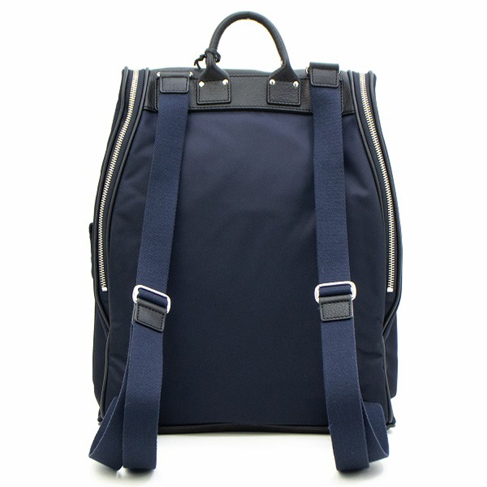 フェリージ バッグ ナイロン×ソフトキップレザー リュックサック