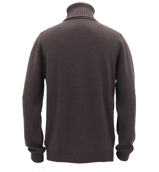 【セール 半額以下】スウィープ ロサンゼルス セーター メンズ 7G ウールニット タートルネックセーター Sweep!! LosAngeles SL190005 SWP BROWN（ブラウン） 【返品交換不可】