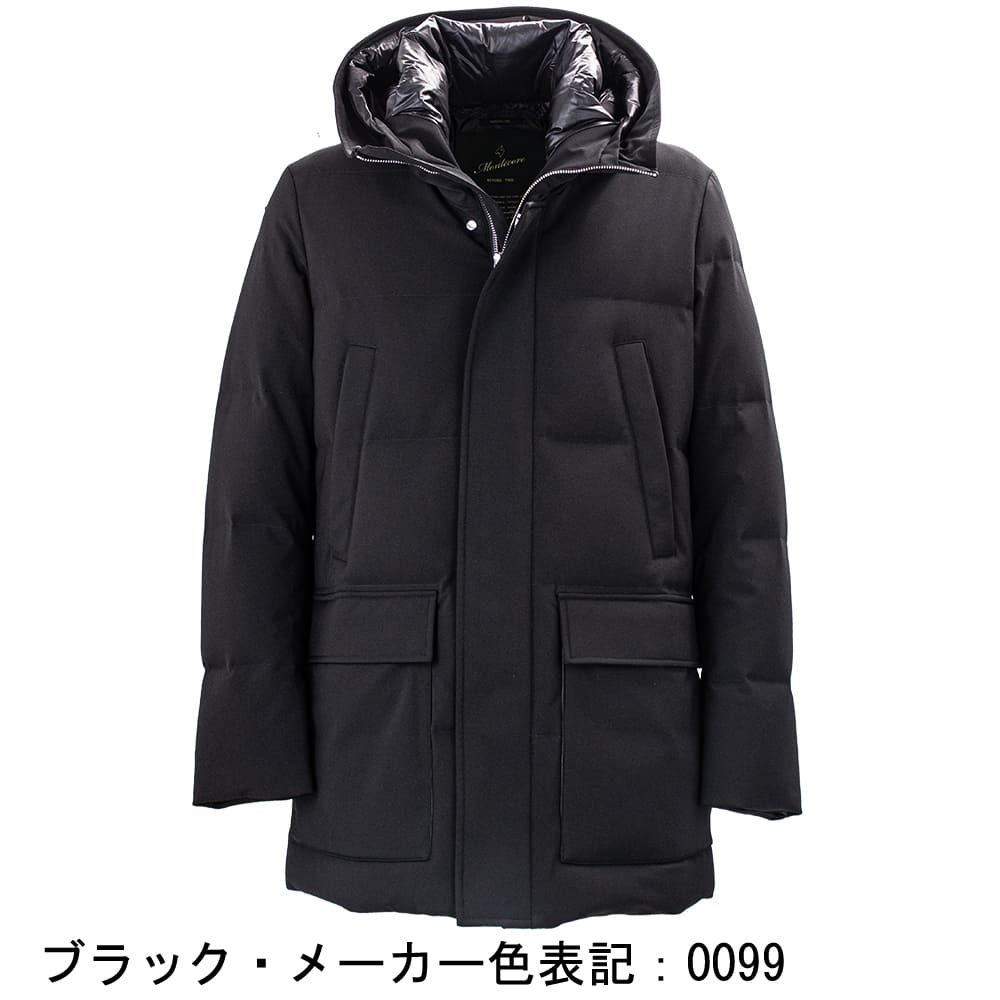 モンテコーレ ダウン メンズ アエロツイル 撥水 ストレッチポリエステル N-3B型 ダウンコート MONTECORE AEROTWILL F09MUCX738 MOC 5237-738185 秋冬新作