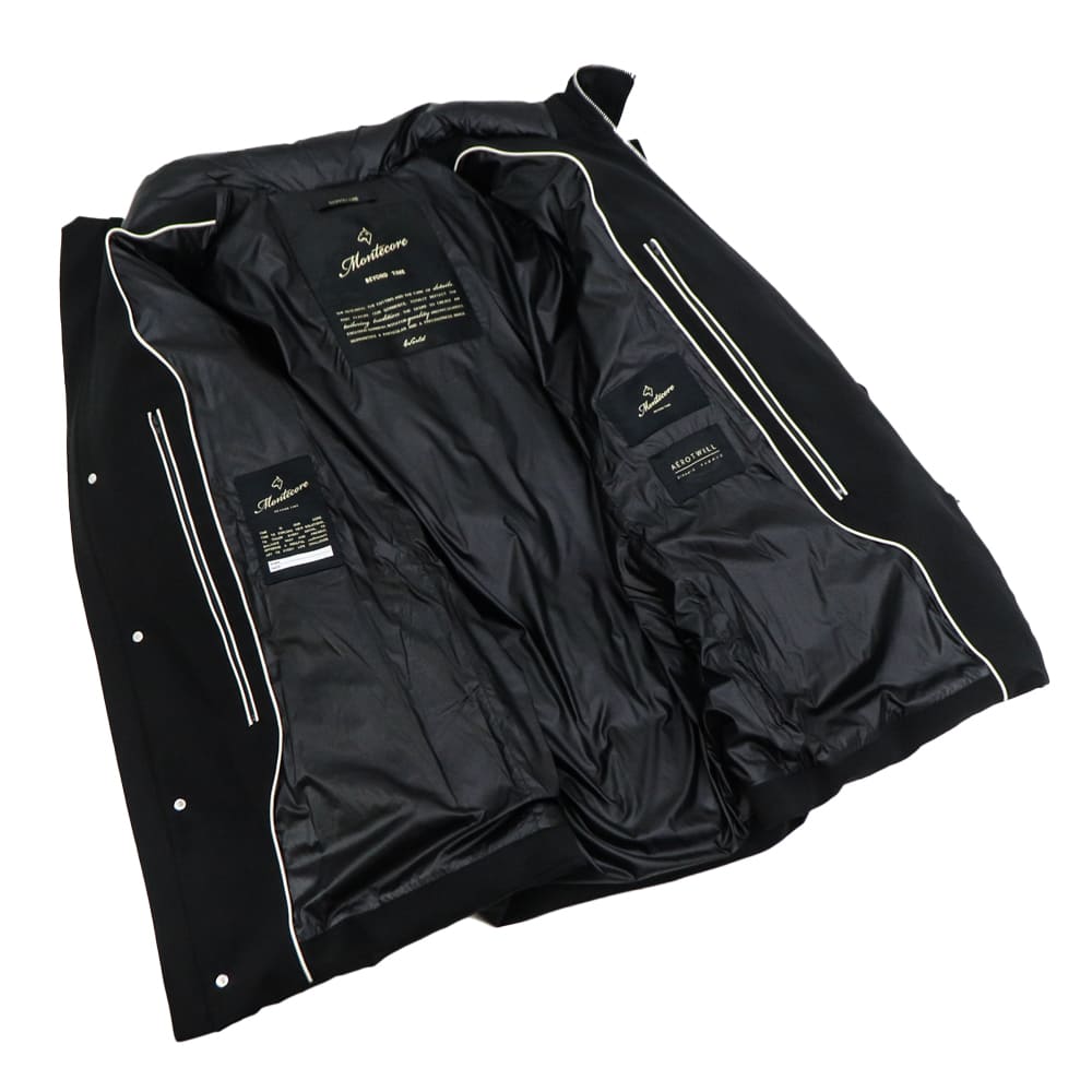 モンテコーレ ダウン メンズ アエロツイル 撥水 ストレッチポリエステル N-3B型 ダウンコート MONTECORE AEROTWILL F09MUCX738 MOC 5237-738185 秋冬新作