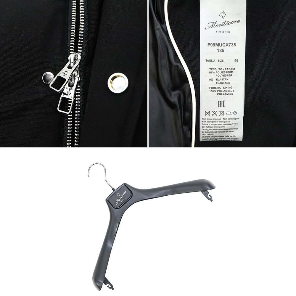 モンテコーレ ダウン メンズ アエロツイル 撥水 ストレッチポリエステル N-3B型 ダウンコート MONTECORE AEROTWILL F09MUCX738 MOC 5237-738185 秋冬新作