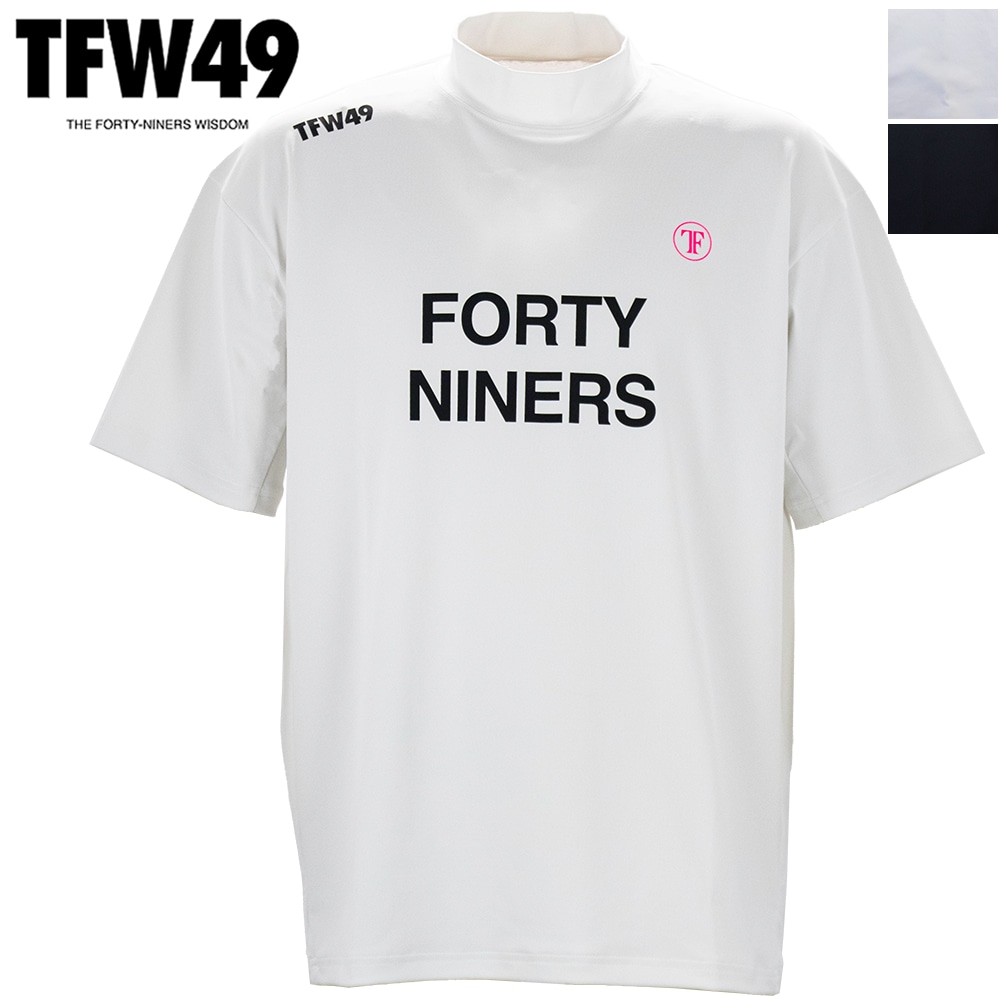 ティーエフダブリュー49 ゴルフ ウェア メンズ モックネックTシャツ