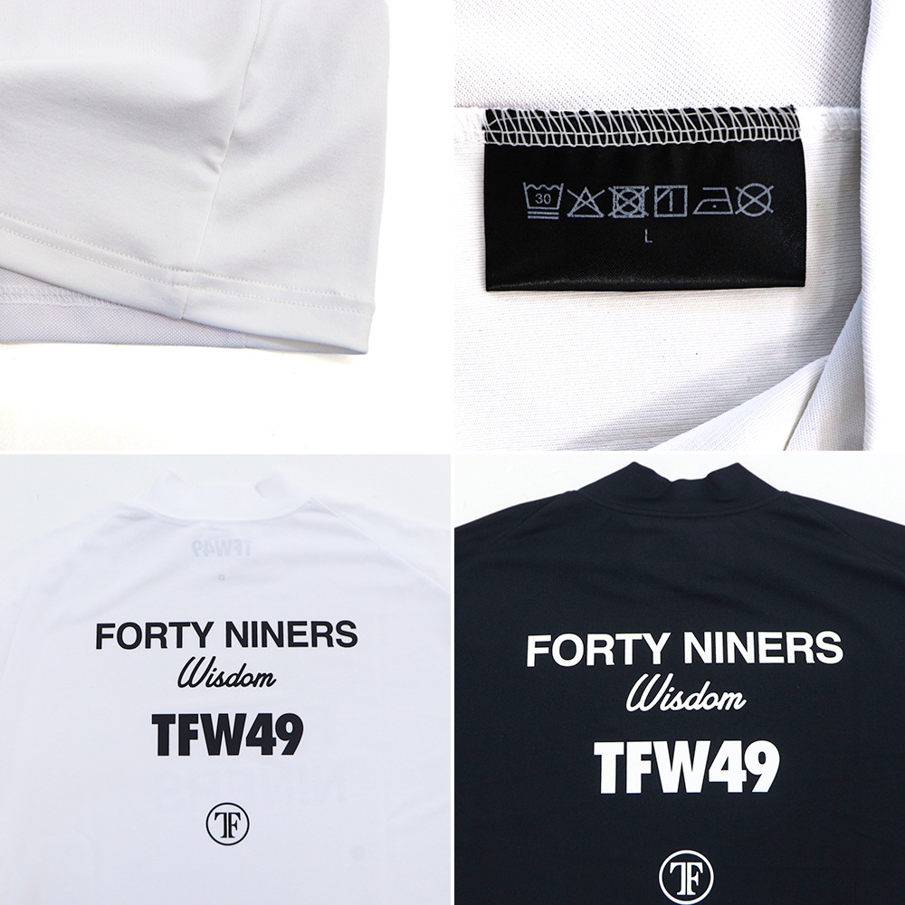 ティーエフダブリュー49 ゴルフ ウェア メンズ モックネックTシャツ