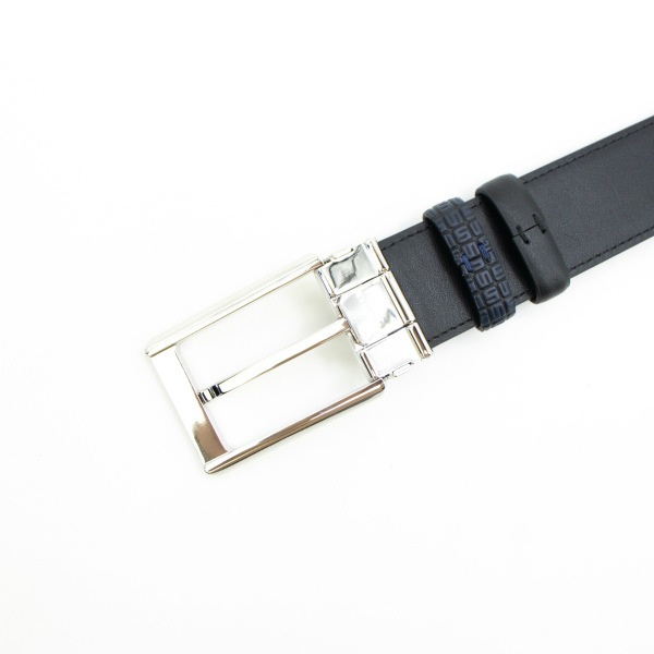 セラピアン ベルト PVC型押し SERAPIAN Stepan sust BELT STS705135H SRP B06 BLACK/BLACK 