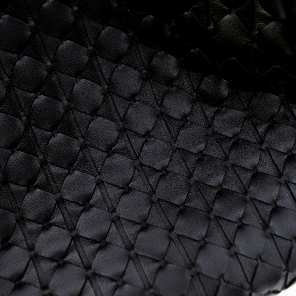 セラピアン トートバッグ ナッパレザー シークレットバッグ モザイコ SERAPIAN Mosaico SECRET SRP SRMOSMLL711142B001 BLACK