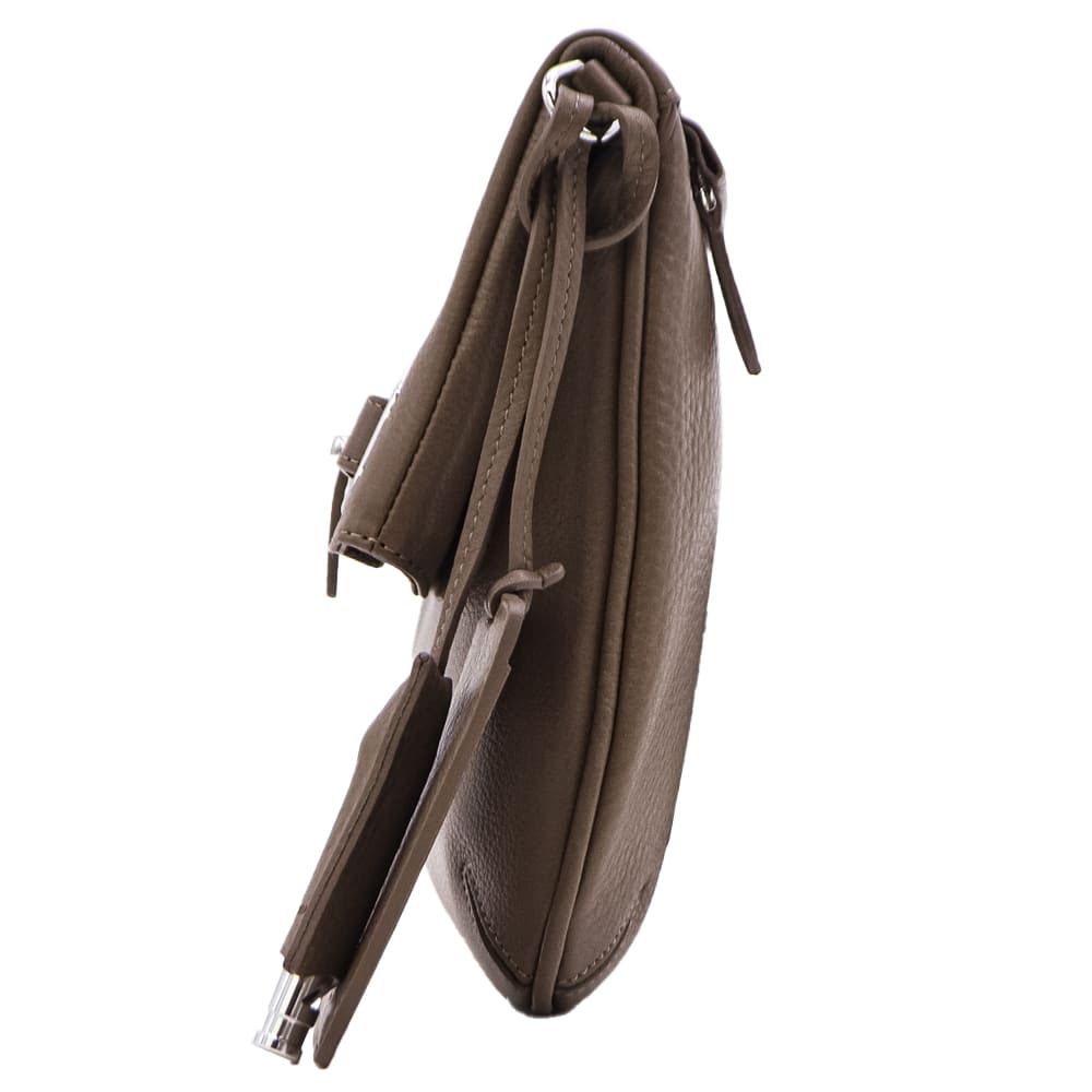 ペッレモルビダ クラッチバッグ シュリンクレザー 2WAY クラッチバッグ サコッシュ PELLE MORBIDA PMO-MB037A PMO GREIGE