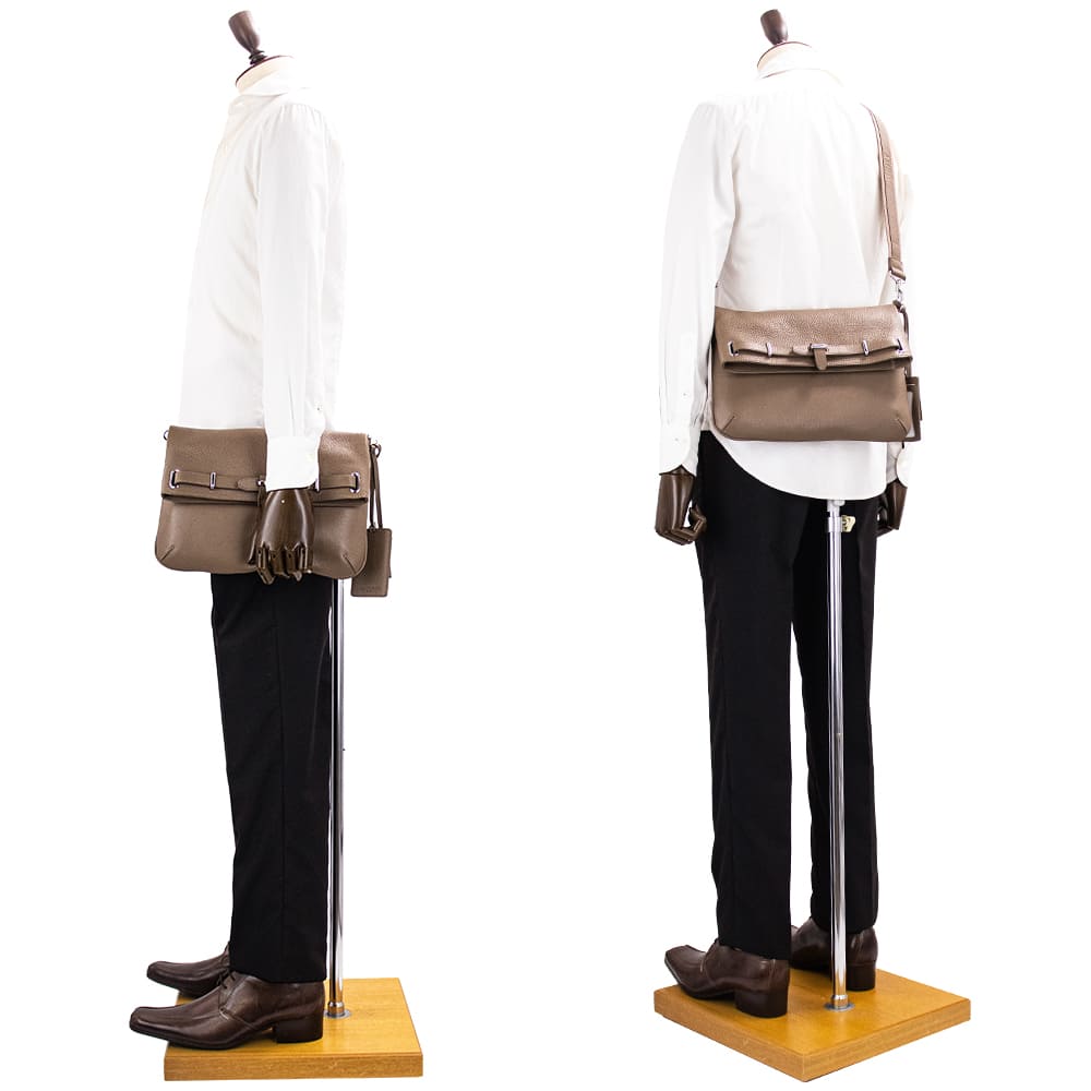 ペッレモルビダ クラッチバッグ シュリンクレザー 2WAY クラッチバッグ