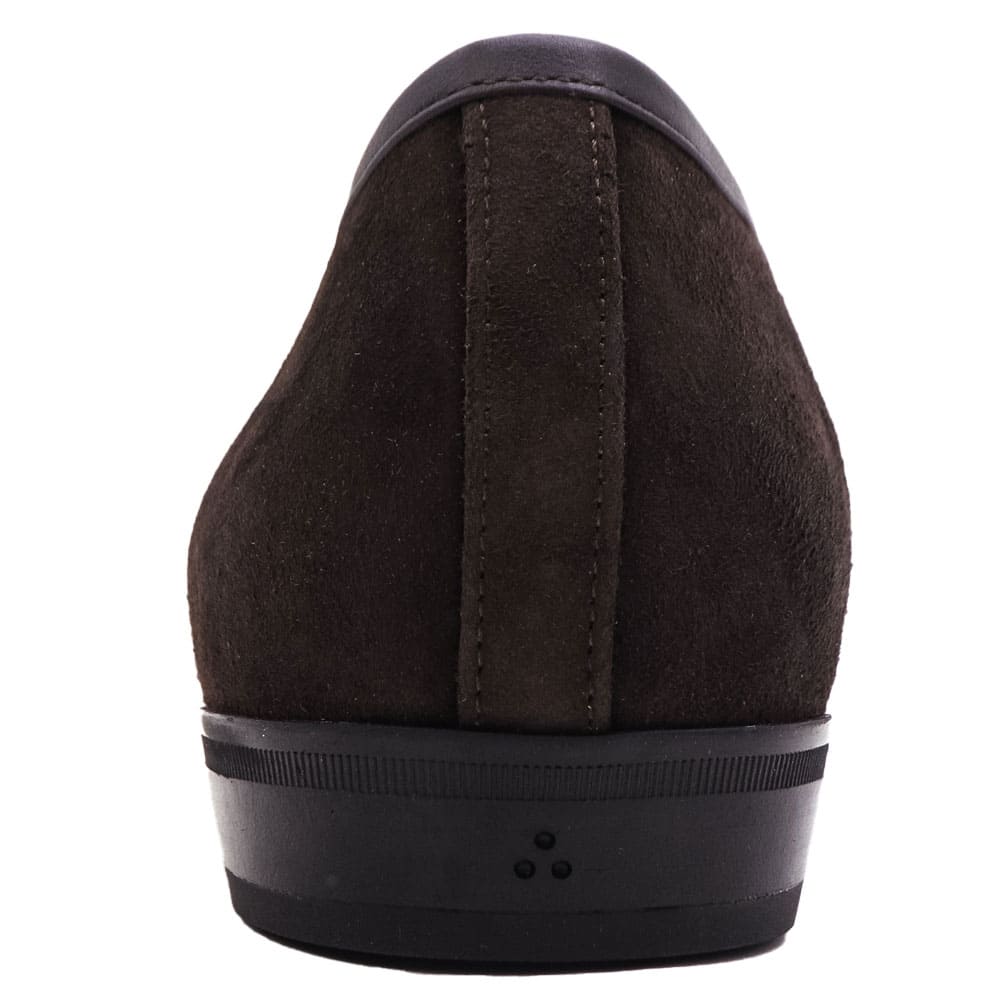 ボードインアンドランジ レザーシューズ メンズ スエード スリッポン