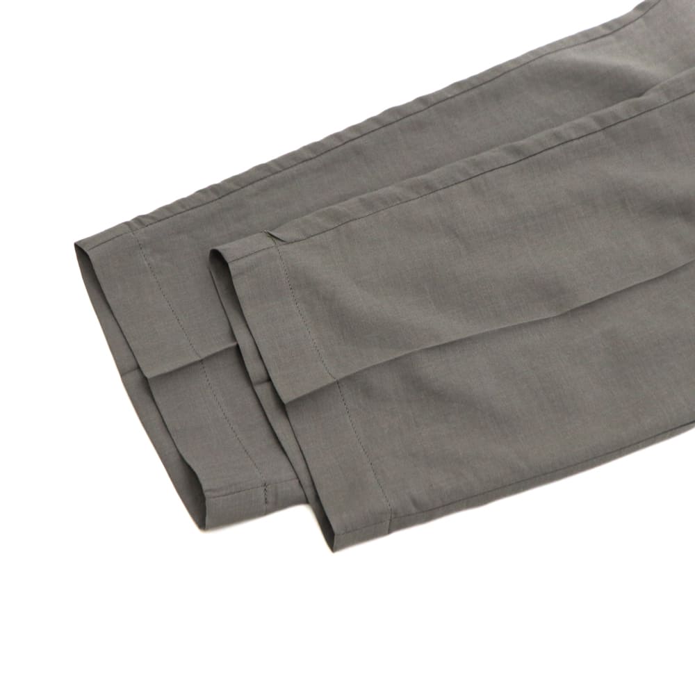 モンサオ パンツ メンズ コットンシルク 1タック ワイドテーパード イージーパンツ moncao 1Pleats Pant Wide M021383-CS MOO 春夏新作