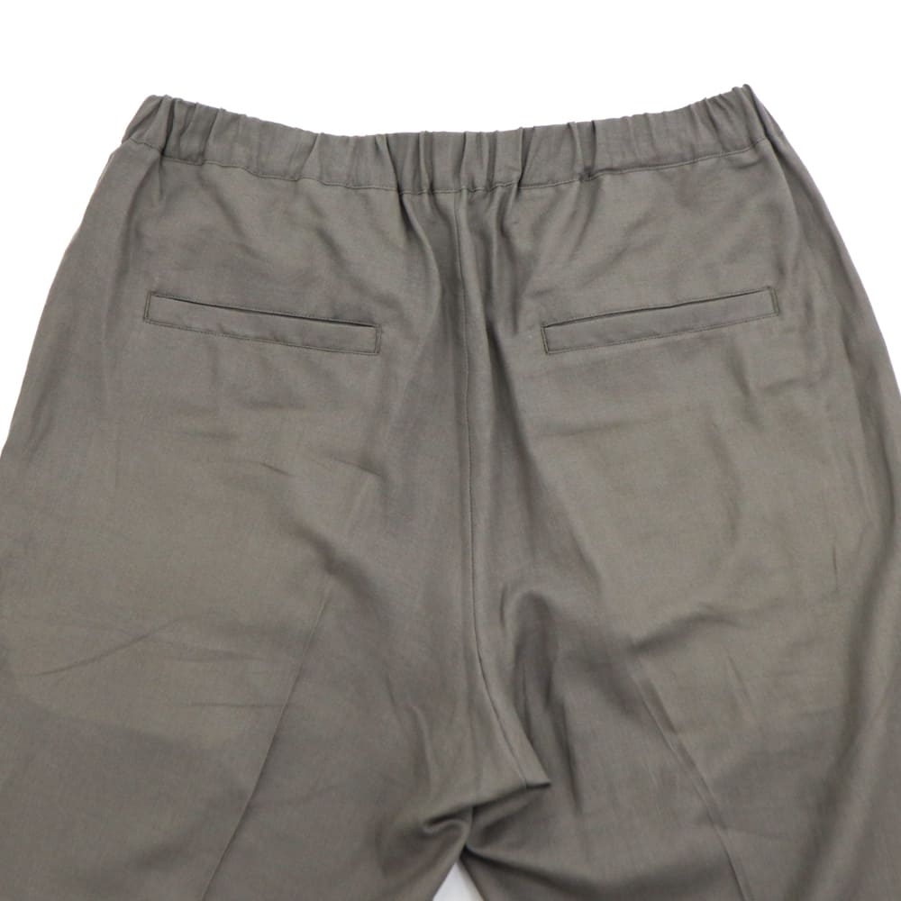 モンサオ パンツ メンズ コットンシルク 1タック ワイドテーパード イージーパンツ moncao 1Pleats Pant Wide M021383-CS MOO 春夏新作