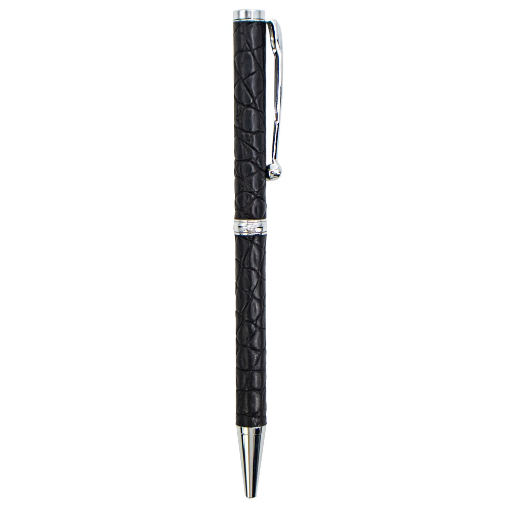 ペッレモルビダ ペン クロコダイル ボールペン PELLE MORBIDA PMO-CRAC102 PMO BLACK 春夏新作