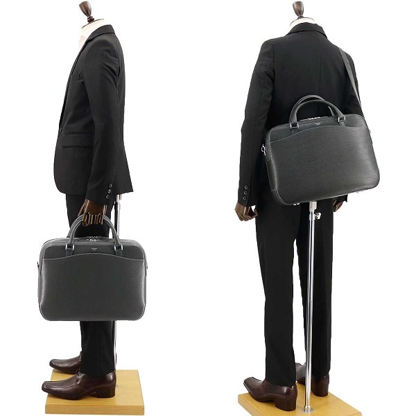ペッレモルビダ ブリーフケース CAPITANO キャピターノ 型押しレザー ショルダー付き 2ルーム ブリーフバッグ PELLE MORBIDA PMO-CA202 PMO