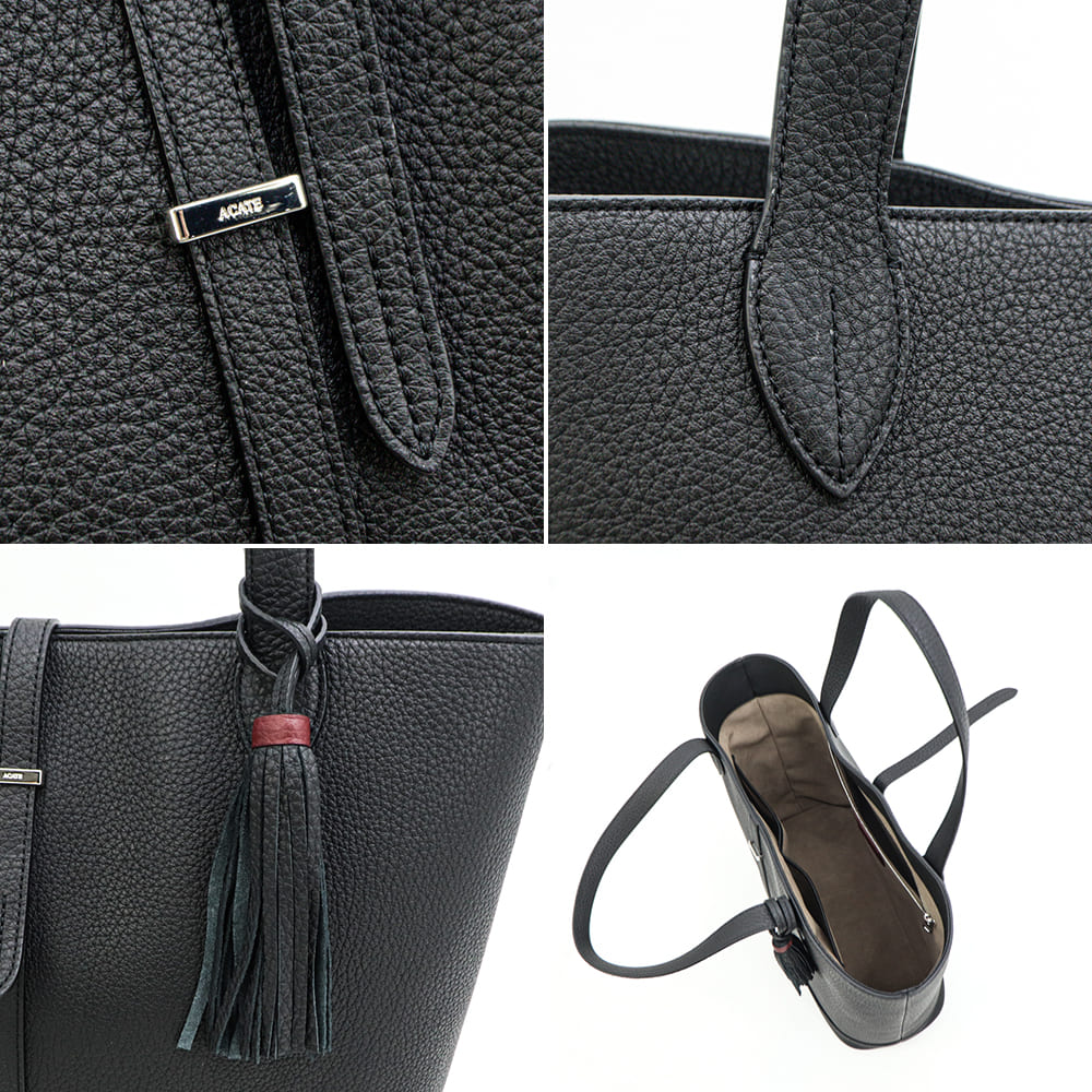 アカーテ バッグ カーフ シュリンクレザー トートバッグ カウス ACATE KAUS2-M ACT 春夏新作
