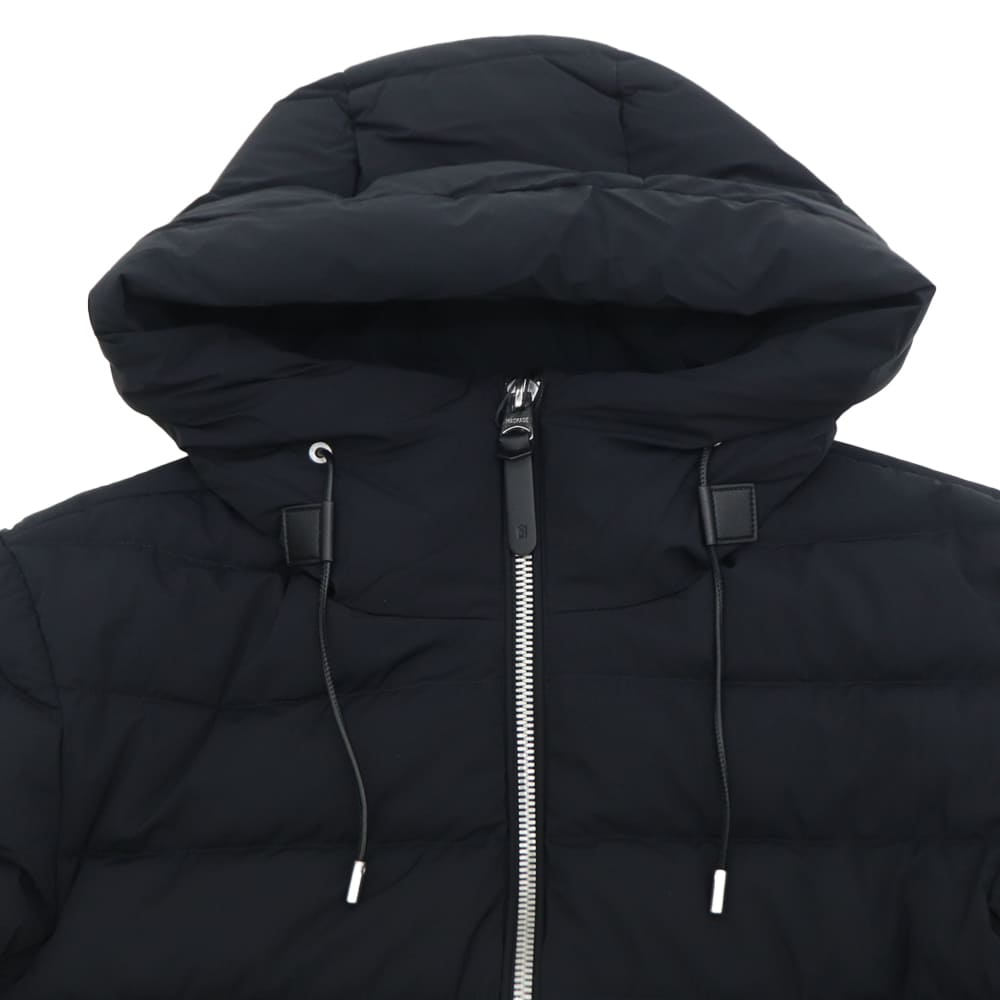 マッカージュ ダウン メンズ 撥水 ストレッチナイロン フーデッドダウンジャケット MACKAGE JACK-Z MAC 10752243 BLACK 秋冬新作