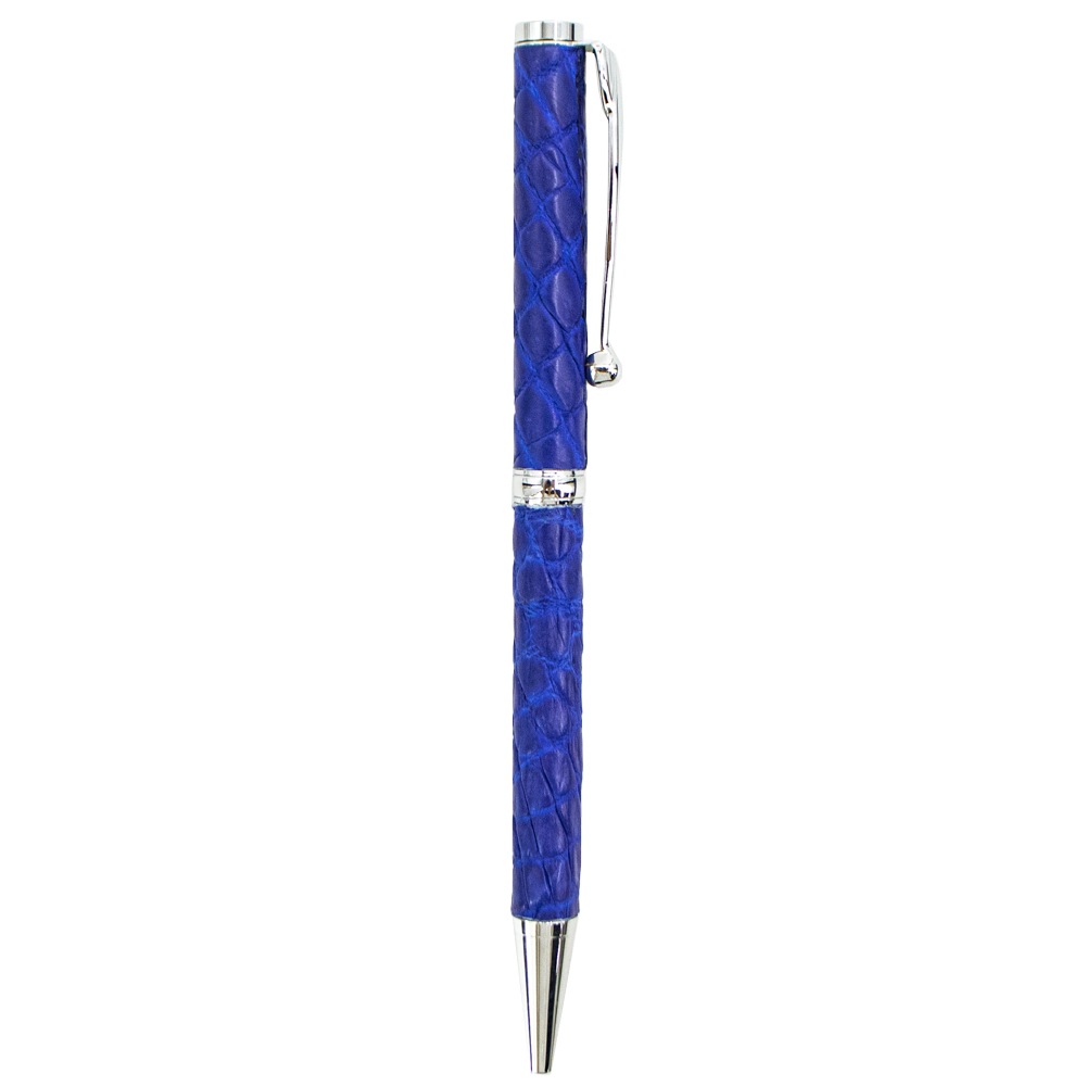ペッレモルビダ ペン クロコダイル ボールペン PELLE MORBIDA PMO-CRAC102 PMO BLUE 春夏新作