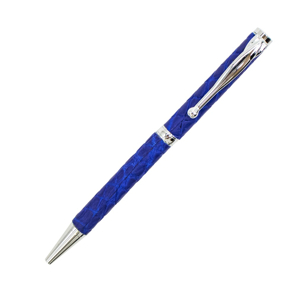 ペッレモルビダ ペン クロコダイル ボールペン PELLE MORBIDA PMO-CRAC102 PMO BLUE 春夏新作