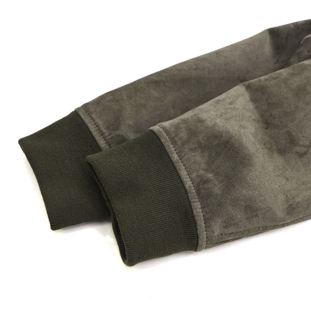 エンメティ ブルゾン メンズ ラムスエード スタンドカラーブルゾン グレイソン ゴールドジップ EMMETI GREYSON EMT SP LEATHER WARM GREY2 秋冬新作