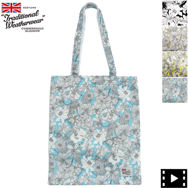 【セール】トラディッショナルウェザーウェアー バッグ リバティ 花柄 トートバッグ TRADITIONAL WEATHERWEAR GGO0330LT TWW TOTE BAG【返品交換不可】