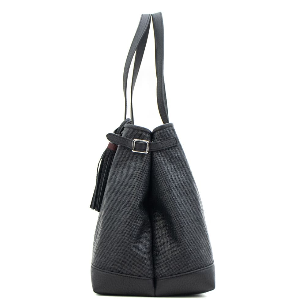 アカーテ バッグ PVC カーフレザー トートバッグ ロドス2ファブリック