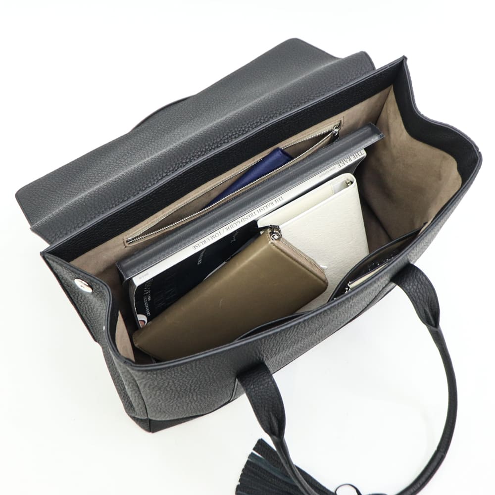 アカーテ バッグ カーフレザー フラップトートバッグ メスコラーレ ACATE MESCOLARE-M ACT 