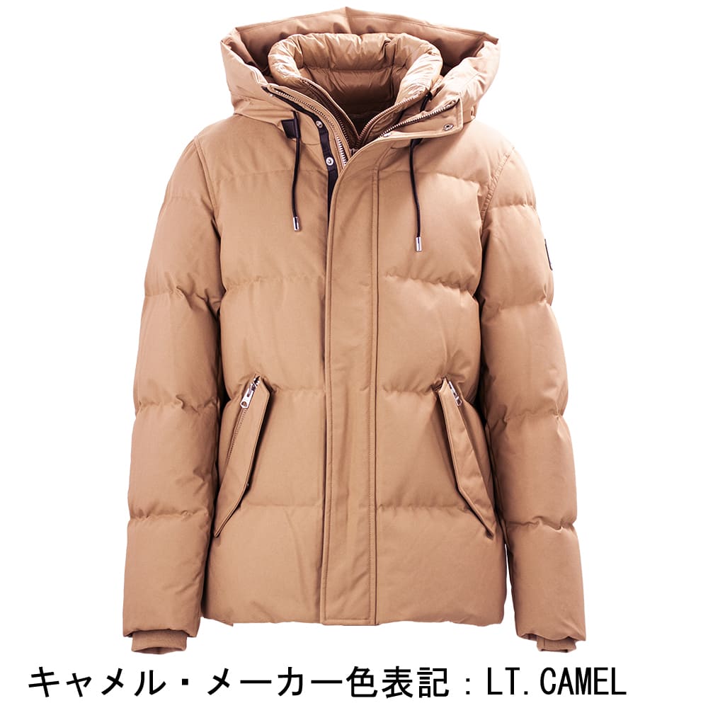 マッカージュ ダウン メンズ 撥水 ナイロンポリエステル フーデッド