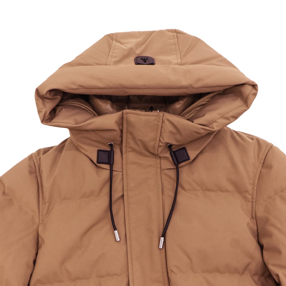 マッカージュ ダウン メンズ 撥水 ナイロンポリエステル フーデッド