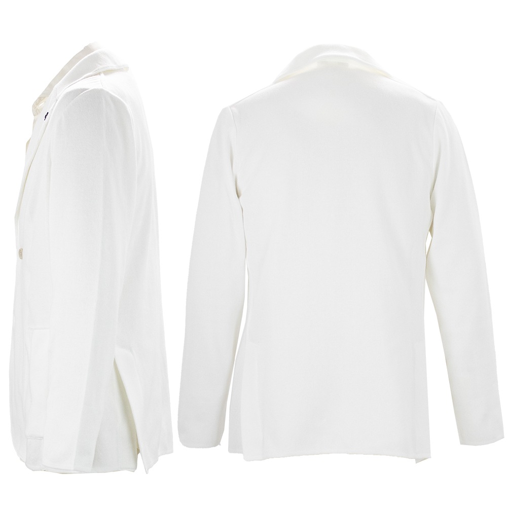 ラルディーニ ジャケット メンズ コットン シングル ニットジャケット LARDINI JLJM56 LRD ALJM566003 春夏新作