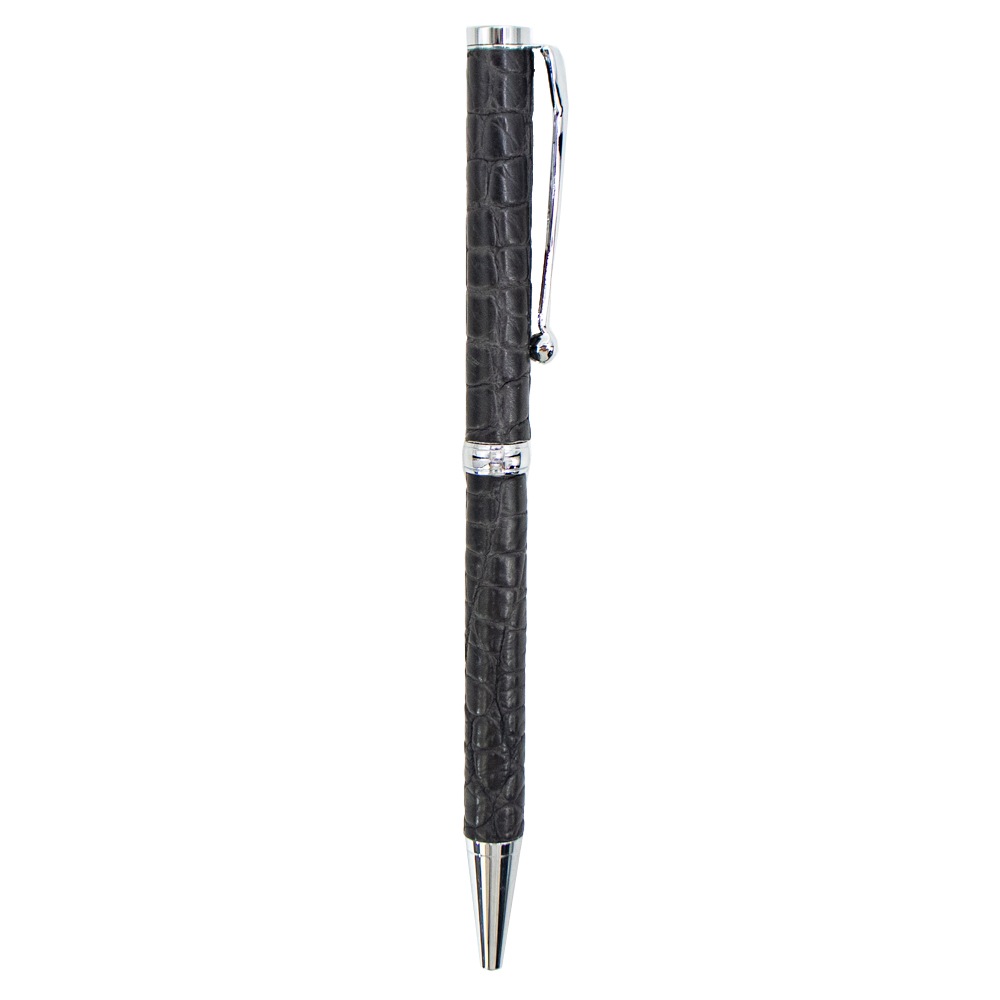 ペッレモルビダ ペン クロコダイル ボールペン PELLE MORBIDA PMO-CRAC102 PMO CHARCOAL GRAY 春夏新作