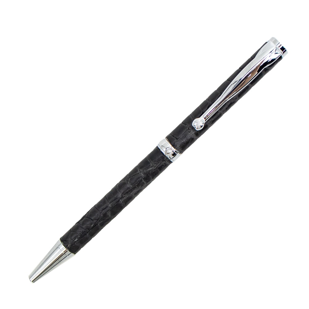 ペッレモルビダ ペン クロコダイル ボールペン PELLE MORBIDA PMO-CRAC102 PMO CHARCOAL GRAY 春夏新作