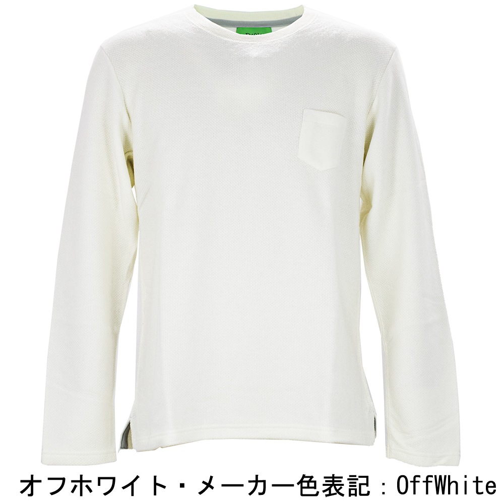 デフィレ カットソー メンズ リラックスフィット コットンエアリー ふわもこロンT Defile DF22-AW002 DFL 秋冬新作