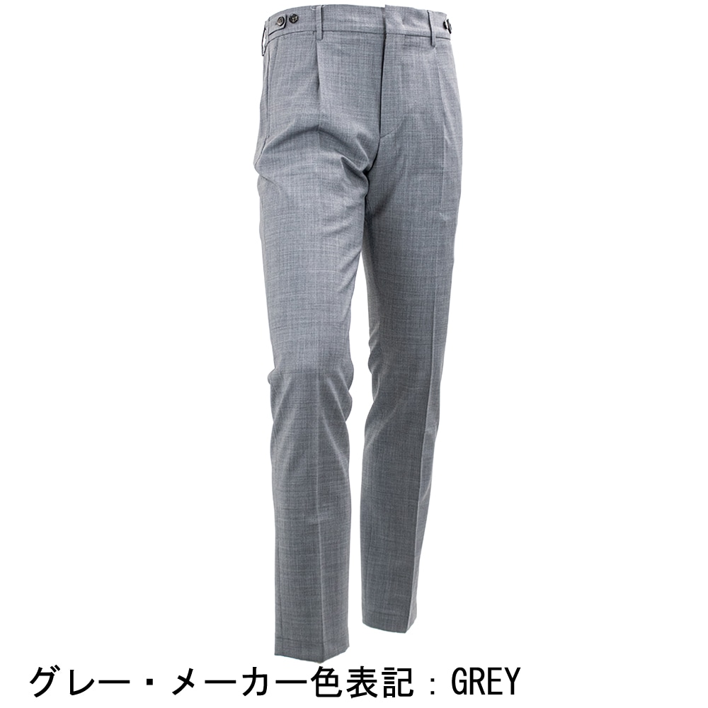 ベルウィッチ パンツ メンズ ストレッチ ウォッシャブルサマーウール 1