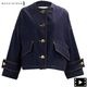 マッキントッシュ ブルゾン レディース ドロップショルダー ノーカラー デニムジャケット ハンビー MACKINTOSH L251ND1004JKAZ MCT AZ01/INDIGO OW 春夏新作