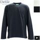 デフィレ カットソー メンズ サマルカンダリア コットン リラックスフィット ポケットロングスリーブTシャツ Defile DF52-A001 DFL 秋冬新作