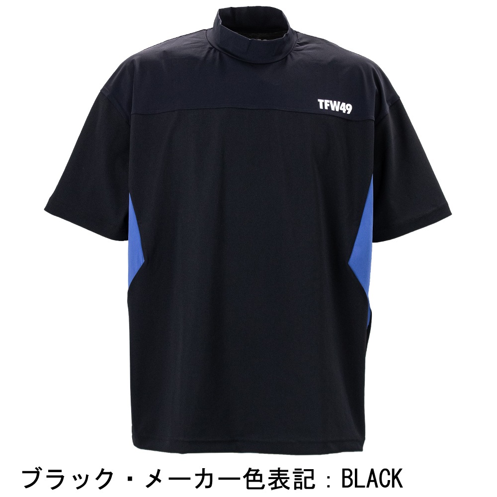 TFW49ゴルフシャツ サイズL ティーエフダブリュー49 ゴルフ ウェア メンズ ワイドショートスリーブ