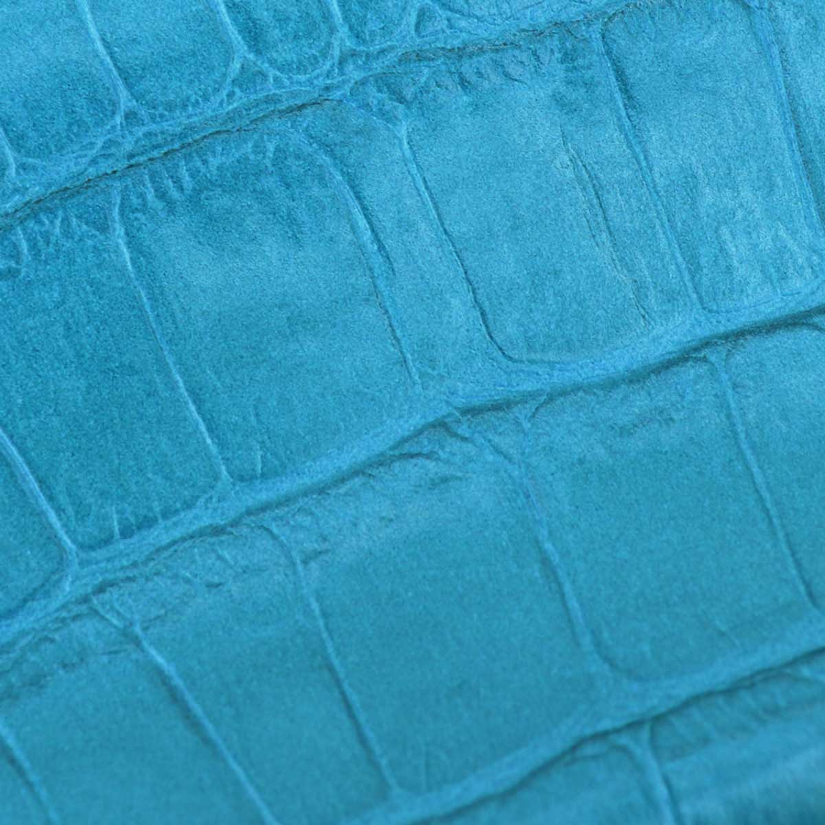 フェリージ 財布 クロコダイル型押し エンボスレザー 3つ折り ミニ財布 Felisi 1031/SA FLS