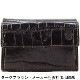 フェリージ 財布 クロコダイル型押し エンボスレザー 3つ折り ミニ財布 Felisi 1031/SA FLS