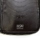 レザック 財布 ナイルクロコダイル レザー ラウンドジップ Wファスナー 長財布 LE'SAC 8175 LSC DARK BROWN 