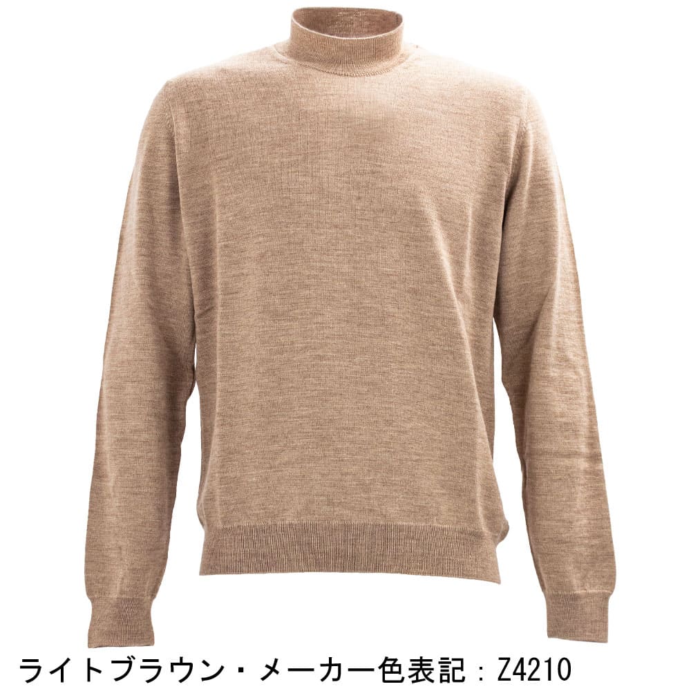 ザノーネ セーター メンズ ウール ハイゲージニット モックネック ウールセーター ZANONE LUPETTO 810138 ZAN 秋冬新作