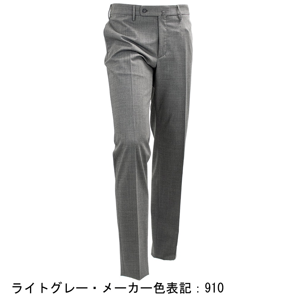 インコテックス パンツ メンズ ストレッチ ウォッシャブルテクノサマーウール スリムフィット テーパードスラックス 35型 INCOTEX 1TSJ35 INC 9169C 910 春夏新作