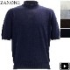 ザノーネ Ｔシャツ メンズ ハイゲージ コットンクレープ モックネック 半袖 ニットＴシャツ ZANONE LUPETTO MC 810118 ZAN ZY318 