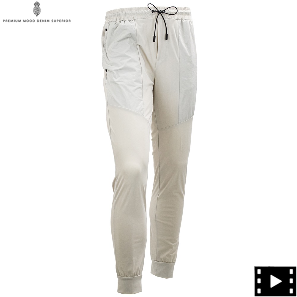 ピーエムディーエス パンツ メンズ ハイパーストレッチ ナイロン ジョガーパンツ P.M.D.S. PMDS GAUBERT PMD SWP710 T.568 ICE 0083 