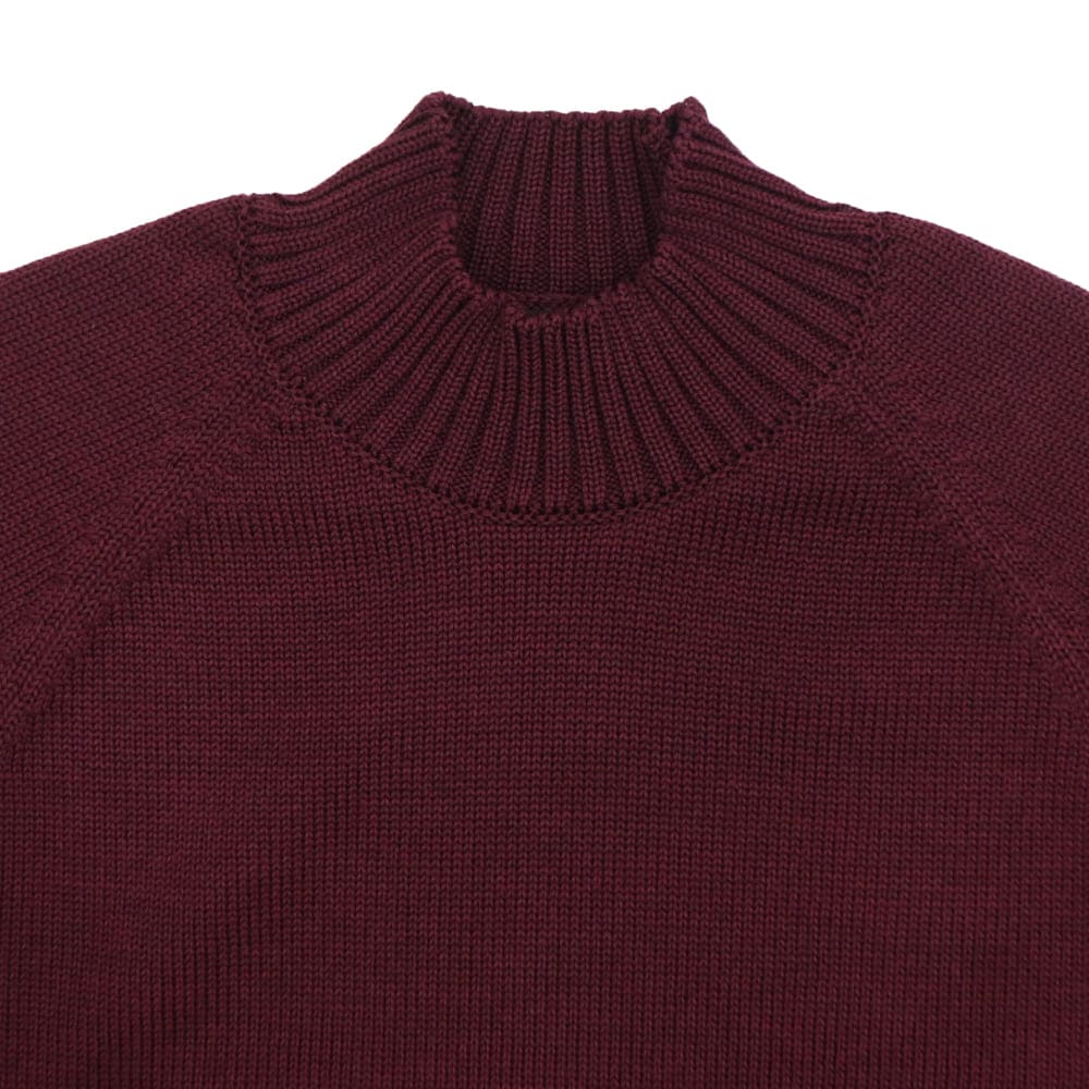 ザノーネ セーター メンズ ウール ミドルゲージニット モックネック ウールセーター ZANONE LUPO RAG 810188 ZAN ZR229 Z1170 秋冬新作