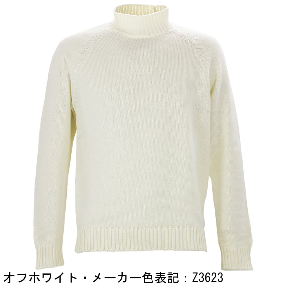 ザノーネ セーター メンズ ウール ミドルゲージニット モックネック ウールセーター ZANONE LUPO RAG 810188 ZAN ZR229 Z1170 秋冬新作