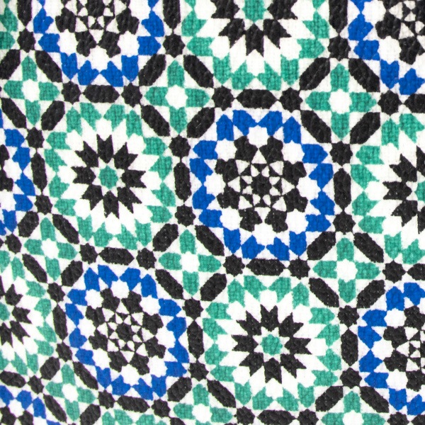 ペッレモルビダ トートバッグ PVC マラケシュ 幾何学柄 ミニトートバッグ ハンドバッグ PELLE MORBIDA MARRAKECH