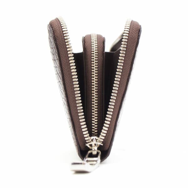 ペッレモルビダ 財布 クロコダイル ラウンドジップ 長財布 PELLE MORBIDA PMO-CRS010 PMO NICOTINE