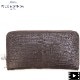 ペッレモルビダ 財布 クロコダイル ラウンドジップ 長財布 PELLE MORBIDA PMO-CRS010 PMO NICOTINE