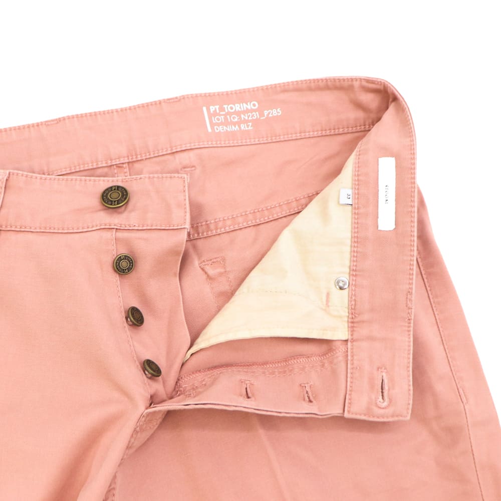 【セール 半額以下】ピーティートリノデニム コットン セルロース メンズ ストレッチ レゲエ テーパードパンツ PT TORINO DENIM REGGAE PTD C5TL05B00BAS PU34 0610【返品交換不可】